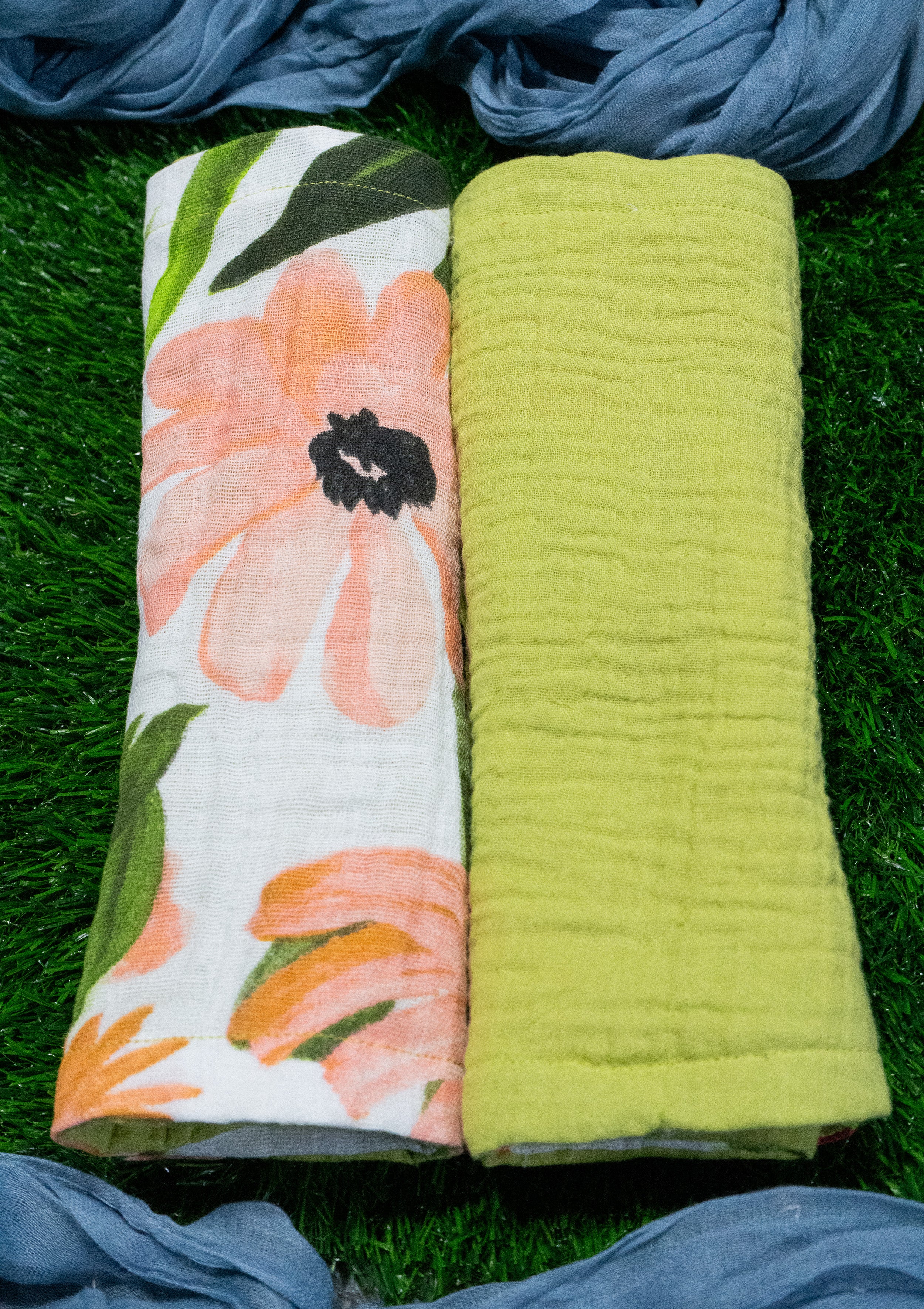 Muslin Burp Cloth Set | Bloom Society