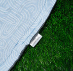 Muslin Burp Cloth Set | Blue Bliss