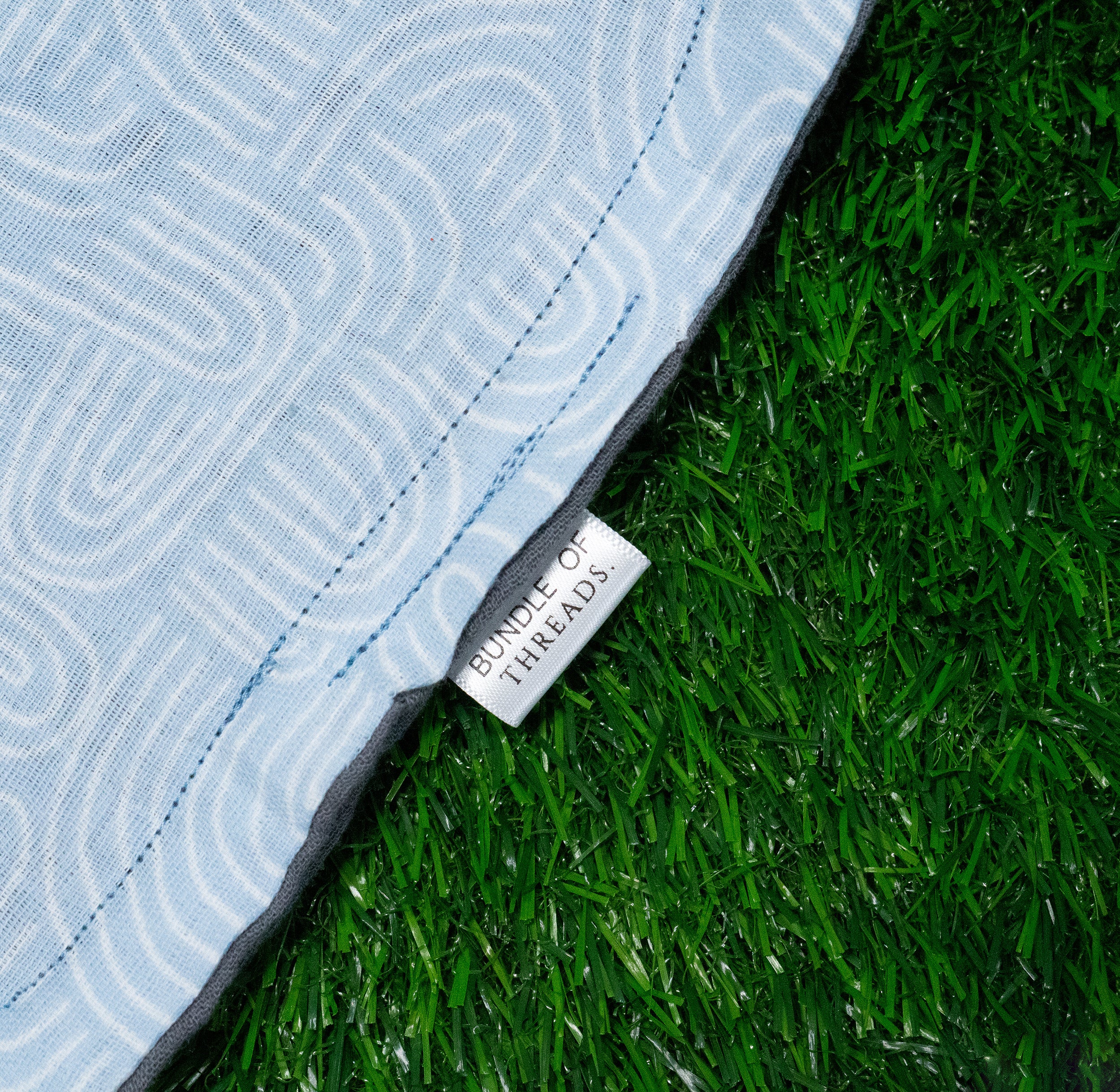 Muslin Burp Cloth Set | Blue Bliss
