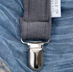 Pacifier Clip | Charcoal Fog