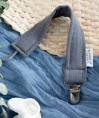 Pacifier Clip | Charcoal Fog