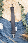 Pacifier Clip | Charcoal Fog