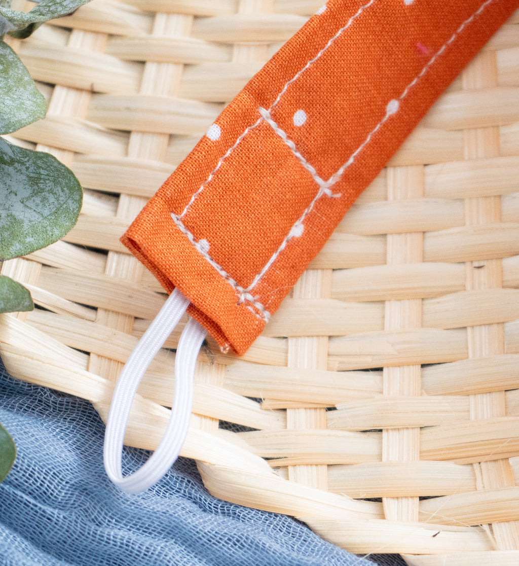 Pacifier Clip | Clementine