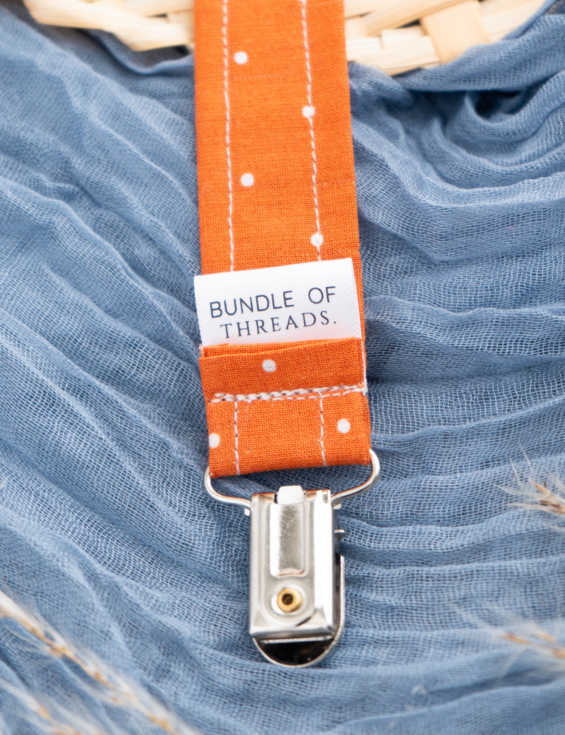 Pacifier Clip | Clementine