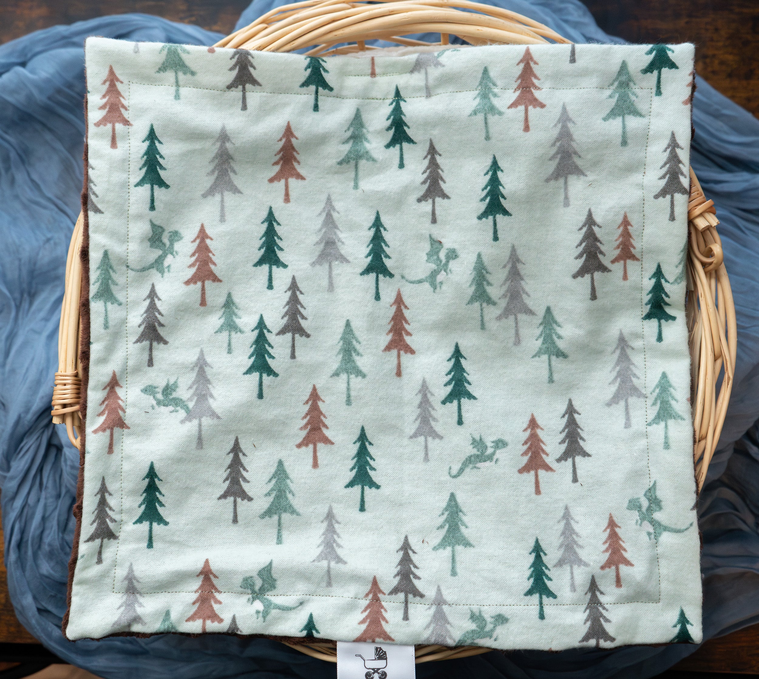 Minky Lovey | Enchanted Forest