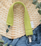 Pacifier Clip | Golden Moss