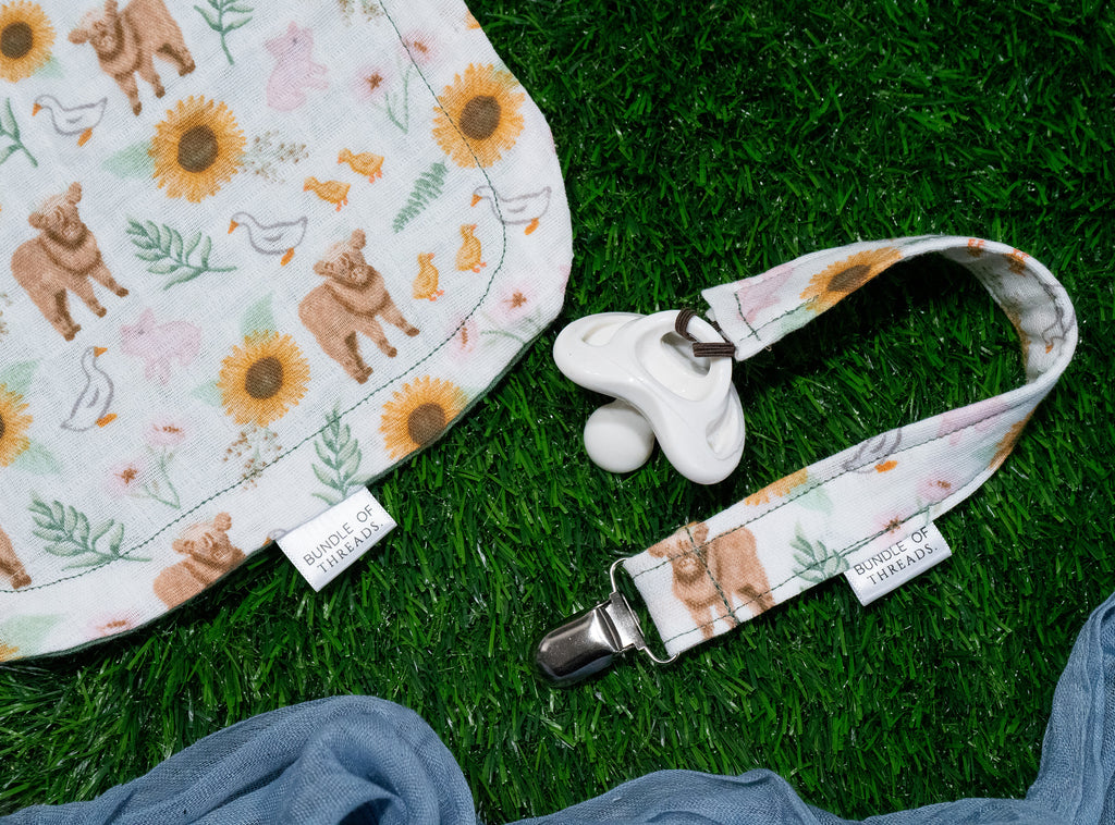 Muslin Burp Cloth Set | Highland Homestead