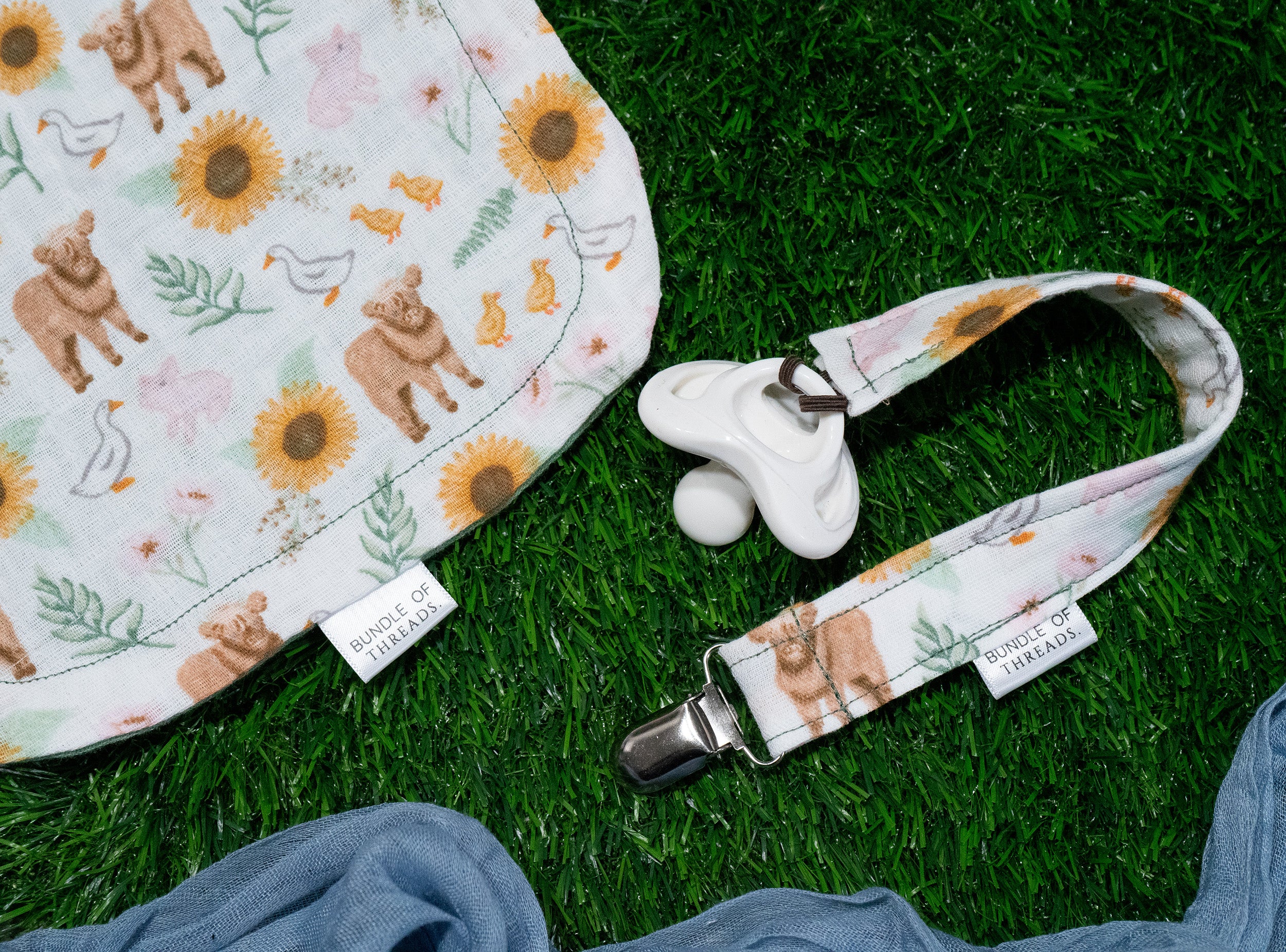 Muslin Burp Cloth Set | Highland Homestead
