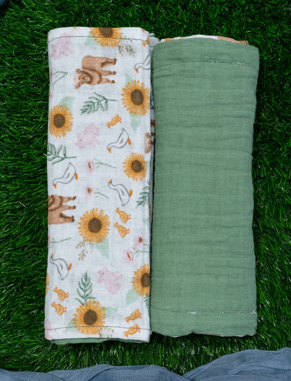 Muslin Burp Cloth Set | Highland Homestead