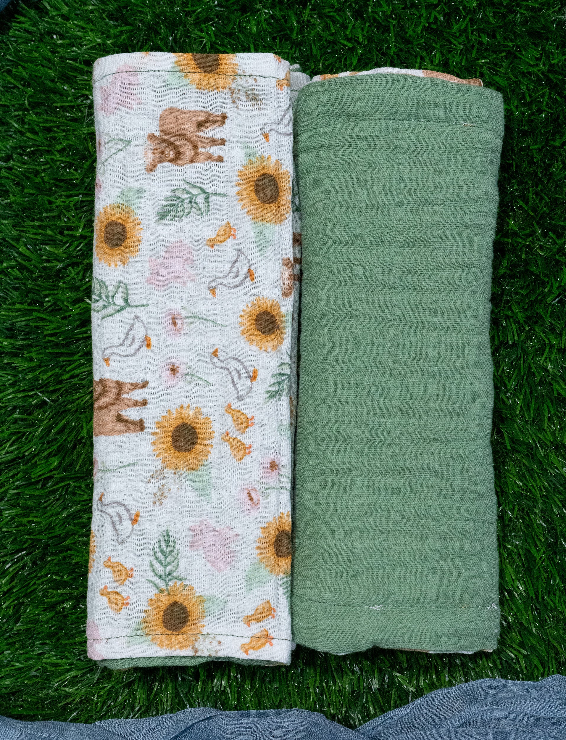 Muslin Burp Cloth Set | Highland Homestead