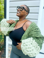 Chunky Cardigan- Crop