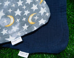 Muslin Burp Cloth Set | Moonlit Dreams
