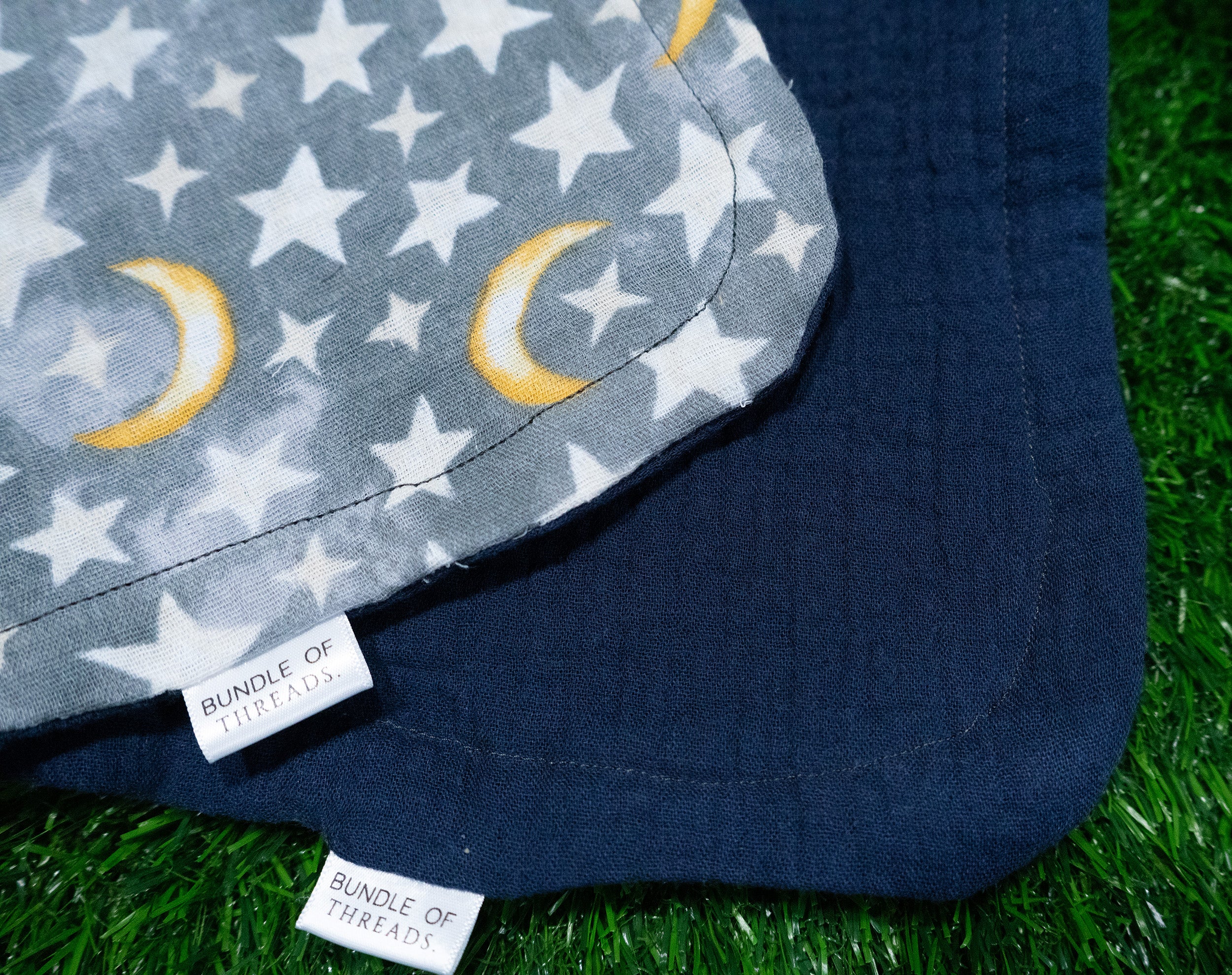 Muslin Burp Cloth Set | Moonlit Dreams