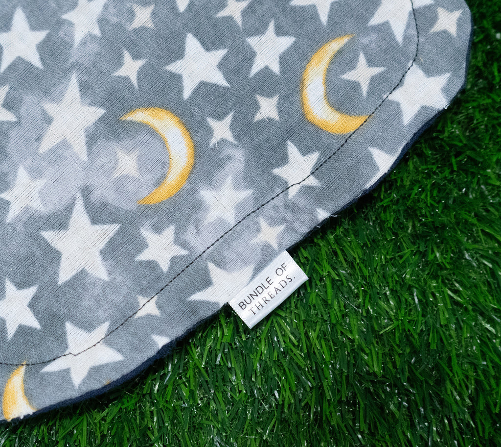 Muslin Burp Cloth Set | Moonlit Dreams