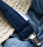 Pacifier Clip |Oxford Blue