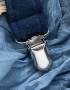 Pacifier Clip |Oxford Blue