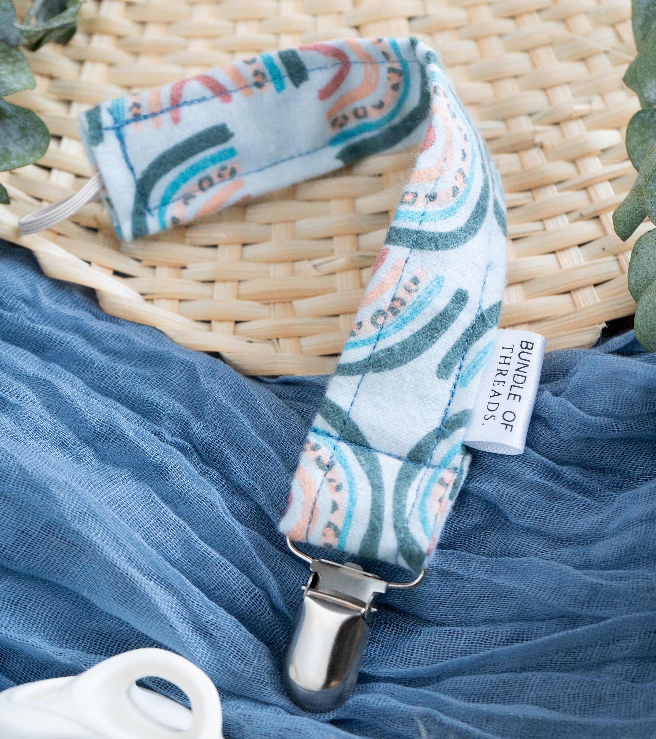 Pacifier Clip | Rainbow Reverie