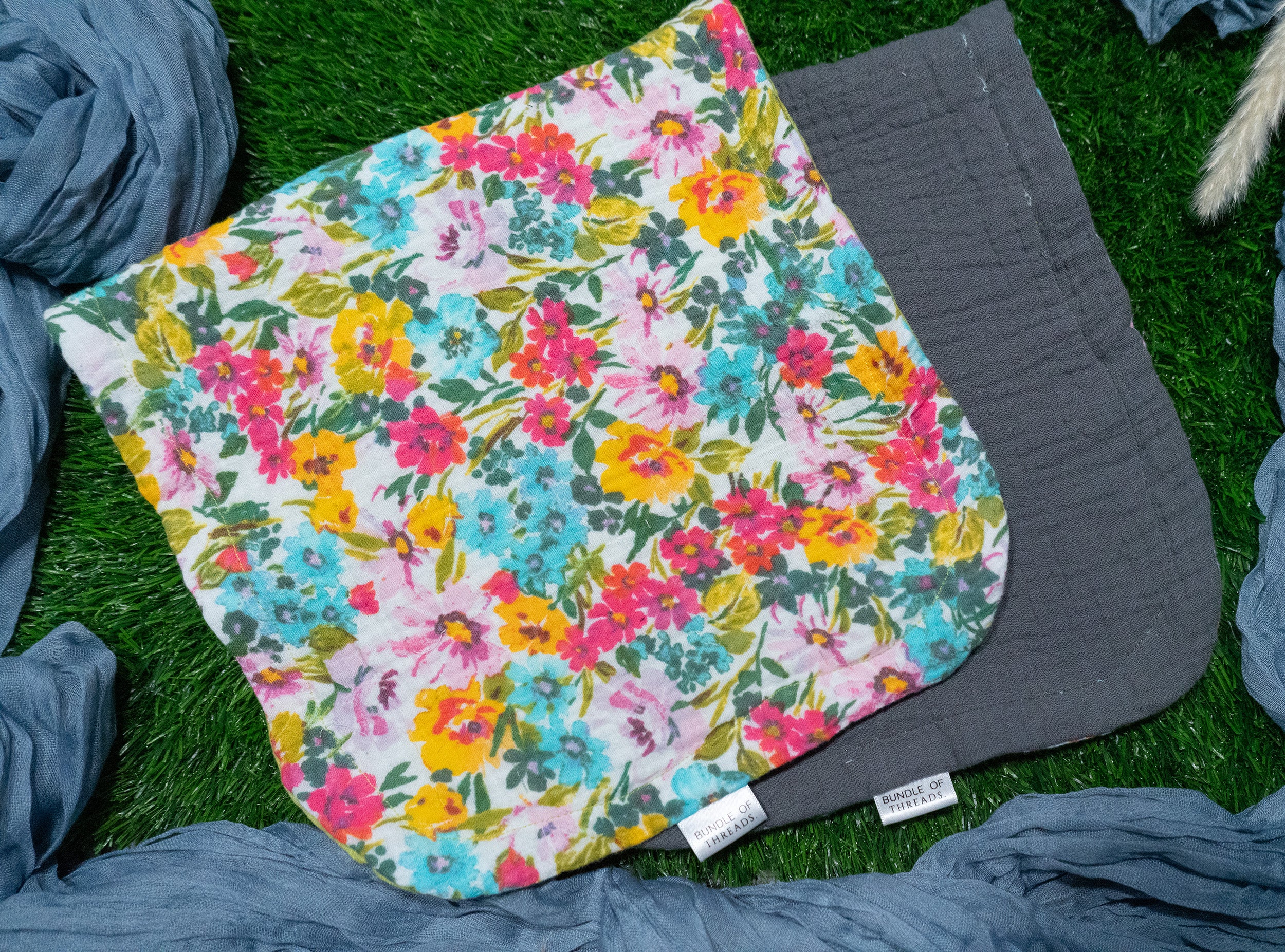 Muslin Burp Cloth Set | Secret Garden