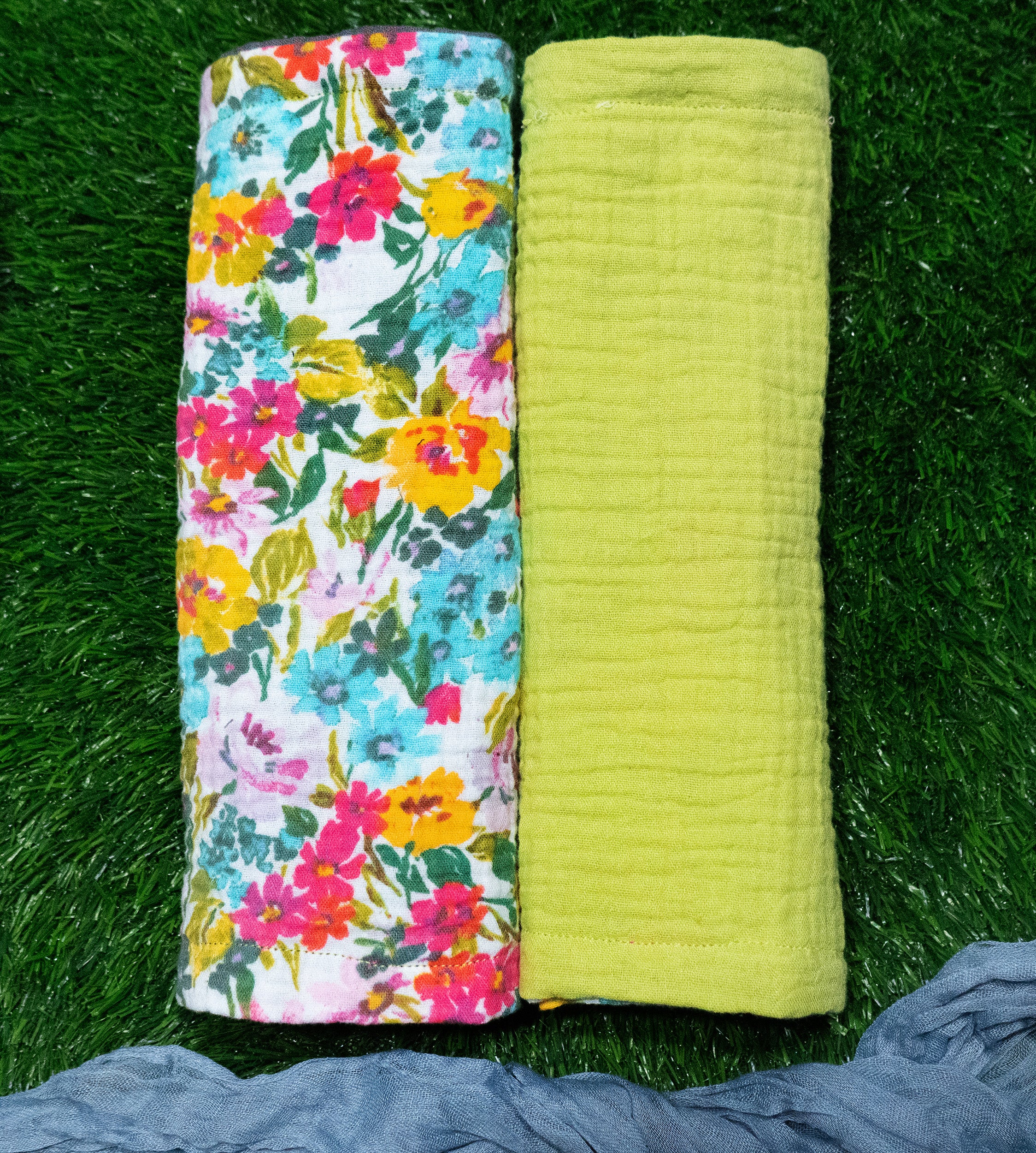 Muslin Burp Cloth Set | Secret Garden