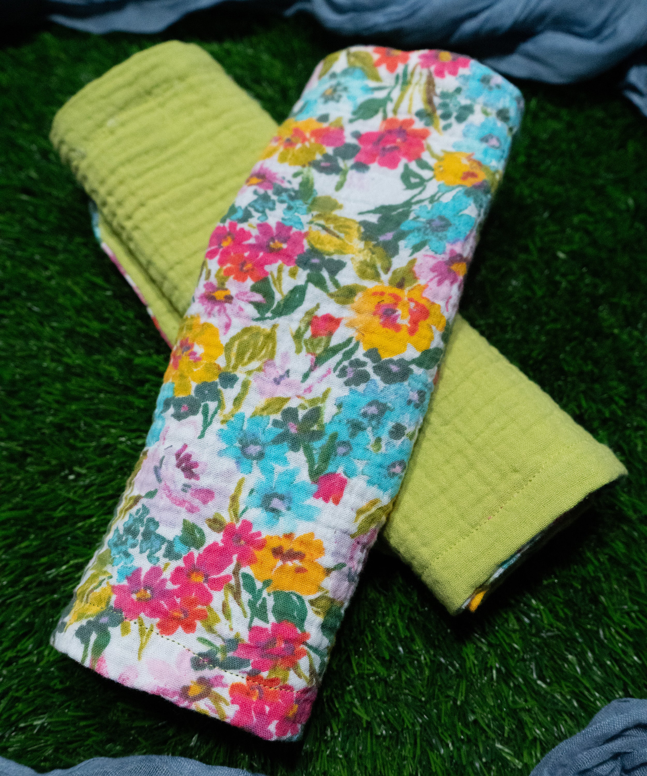 Muslin Burp Cloth Set | Secret Garden