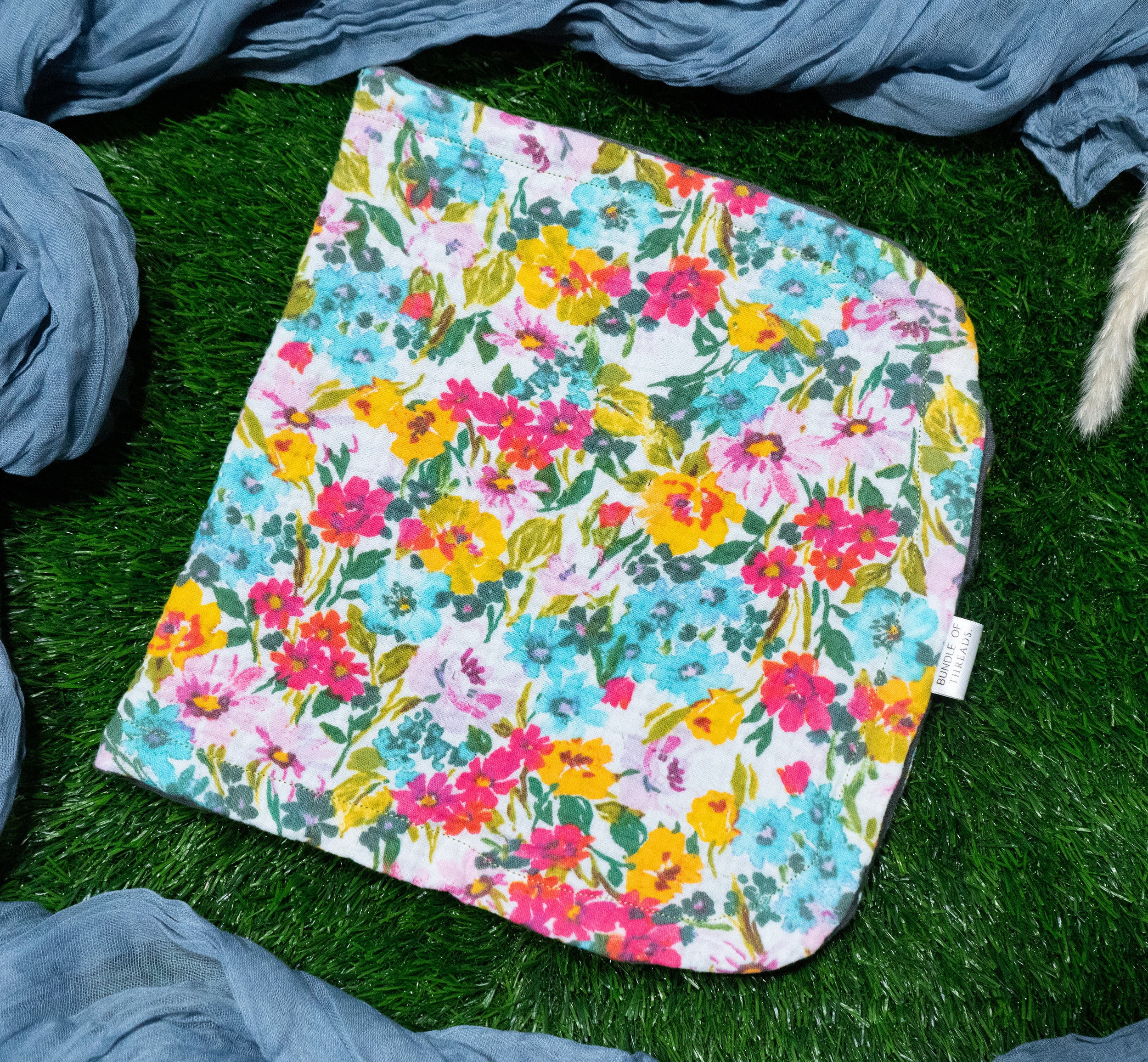 Muslin Burp Cloth Set | Secret Garden