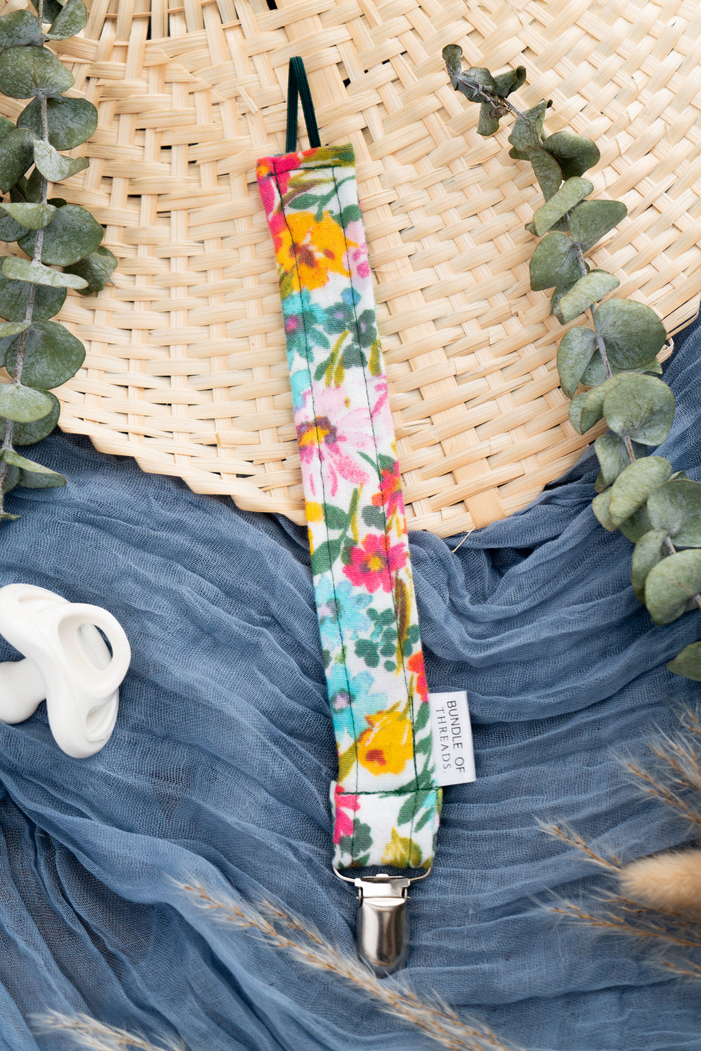 Pacifier Clip | Secret Garden