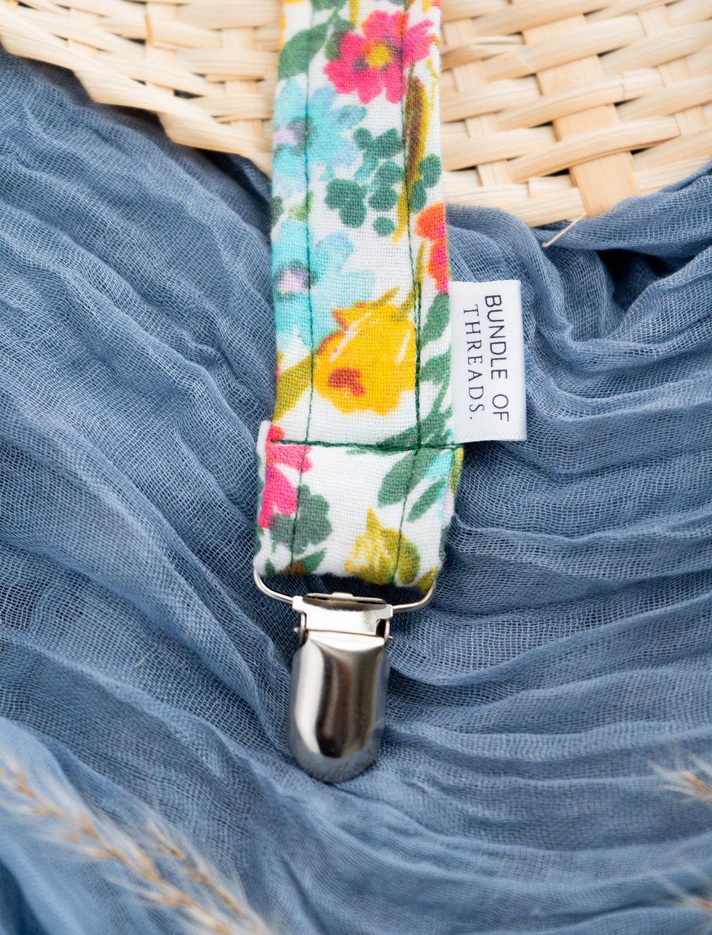 Pacifier Clip | Secret Garden