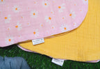 Muslin Burp Cloth Set | Sun- Kissed Daisy