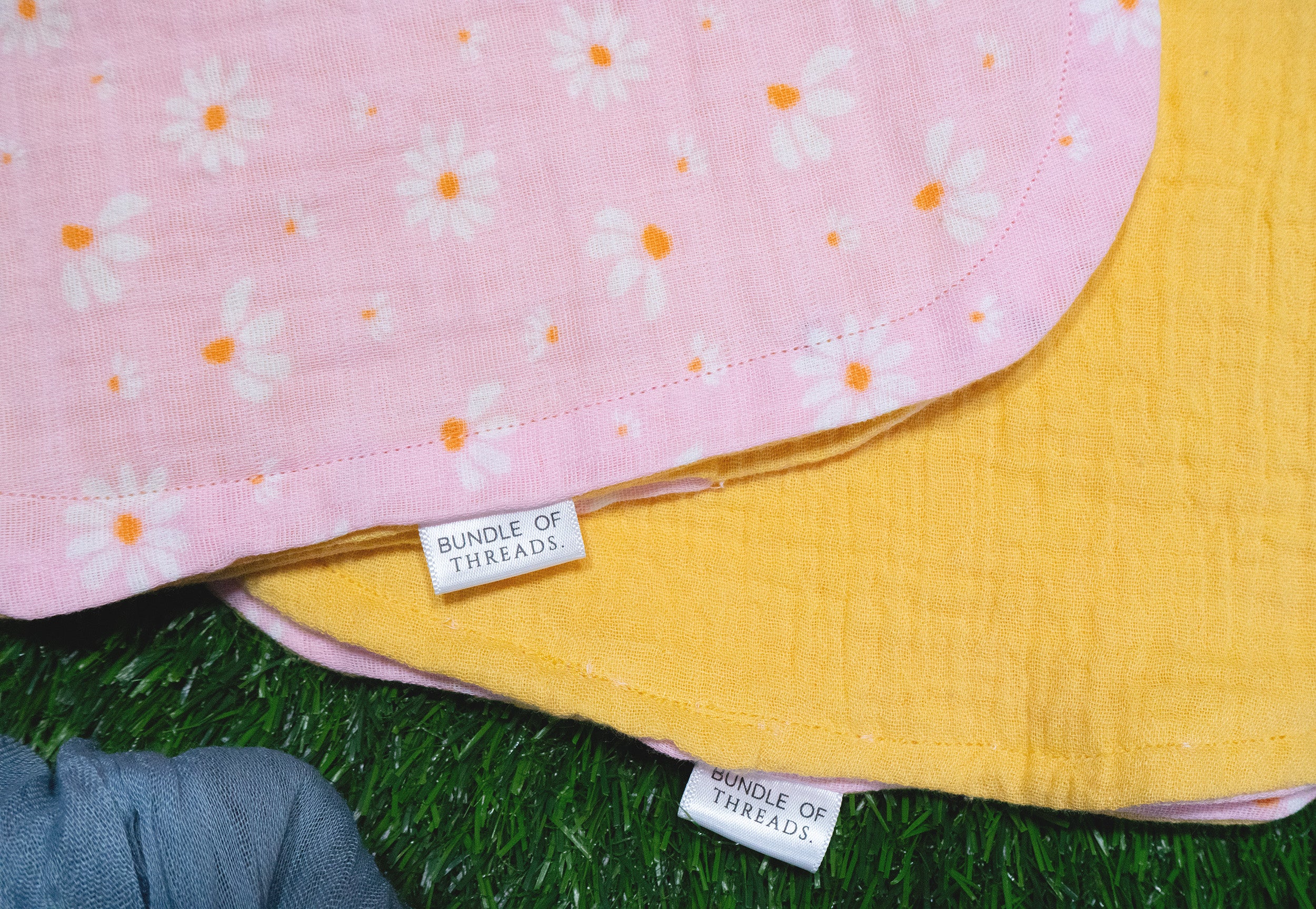 Muslin Burp Cloth Set | Sun- Kissed Daisy