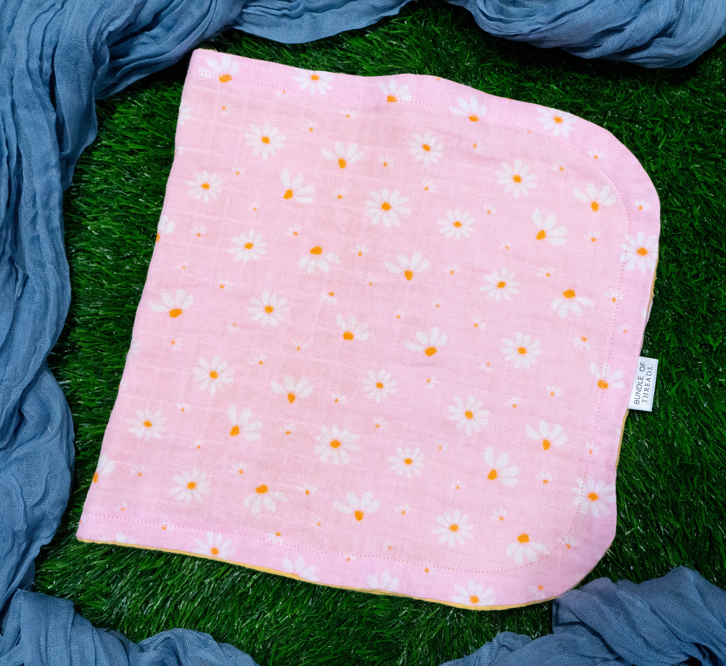 Muslin Burp Cloth Set | Sun- Kissed Daisy