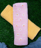 Muslin Burp Cloth Set | Sun- Kissed Daisy