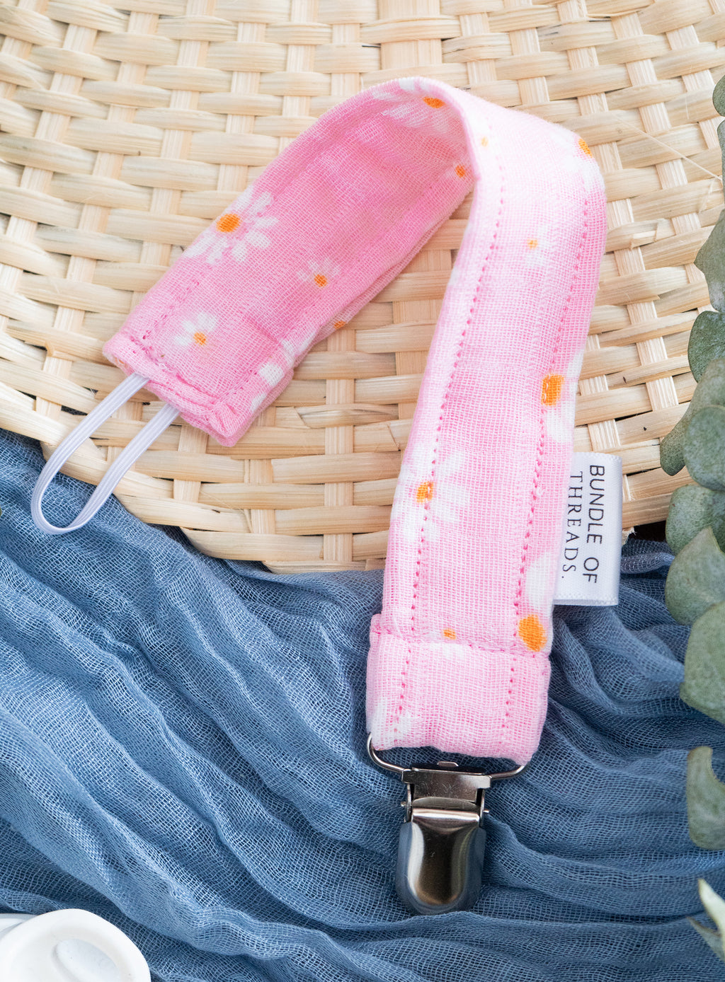 Pacifier Clip | Sun-Kissed Daisy