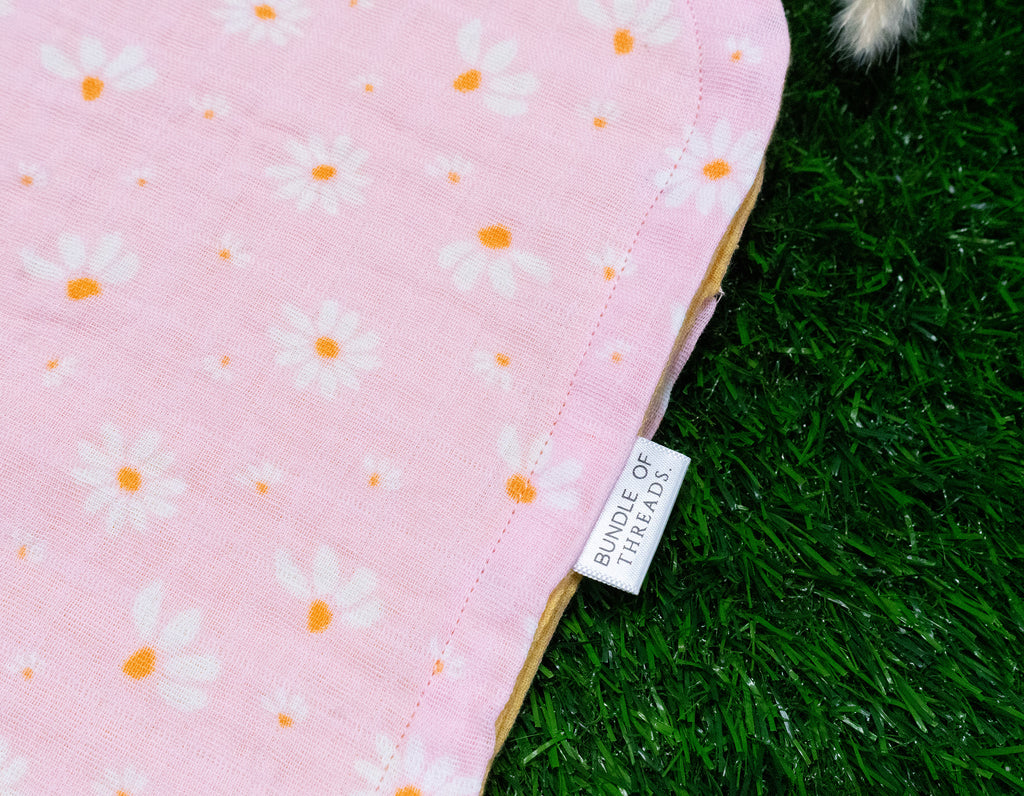 Muslin Burp Cloth Set | Sun- Kissed Daisy
