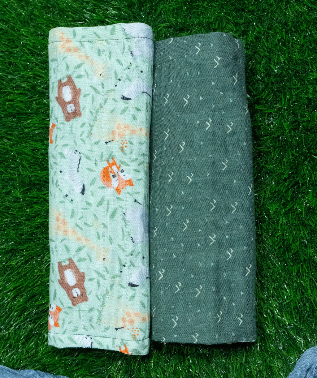 Muslin Burp Cloth Set | Wildwood Friends