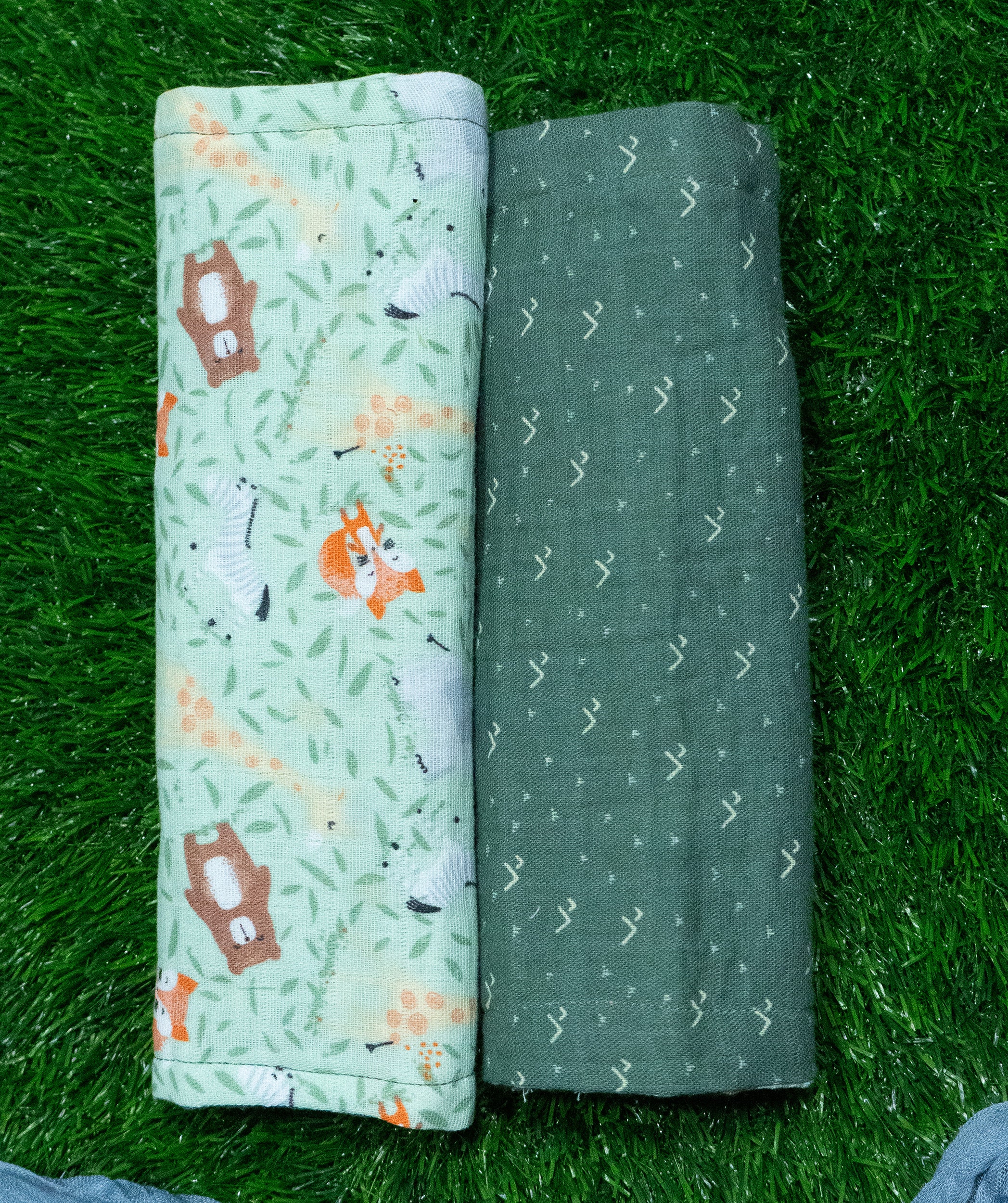 Muslin Burp Cloth Set | Wildwood Friends