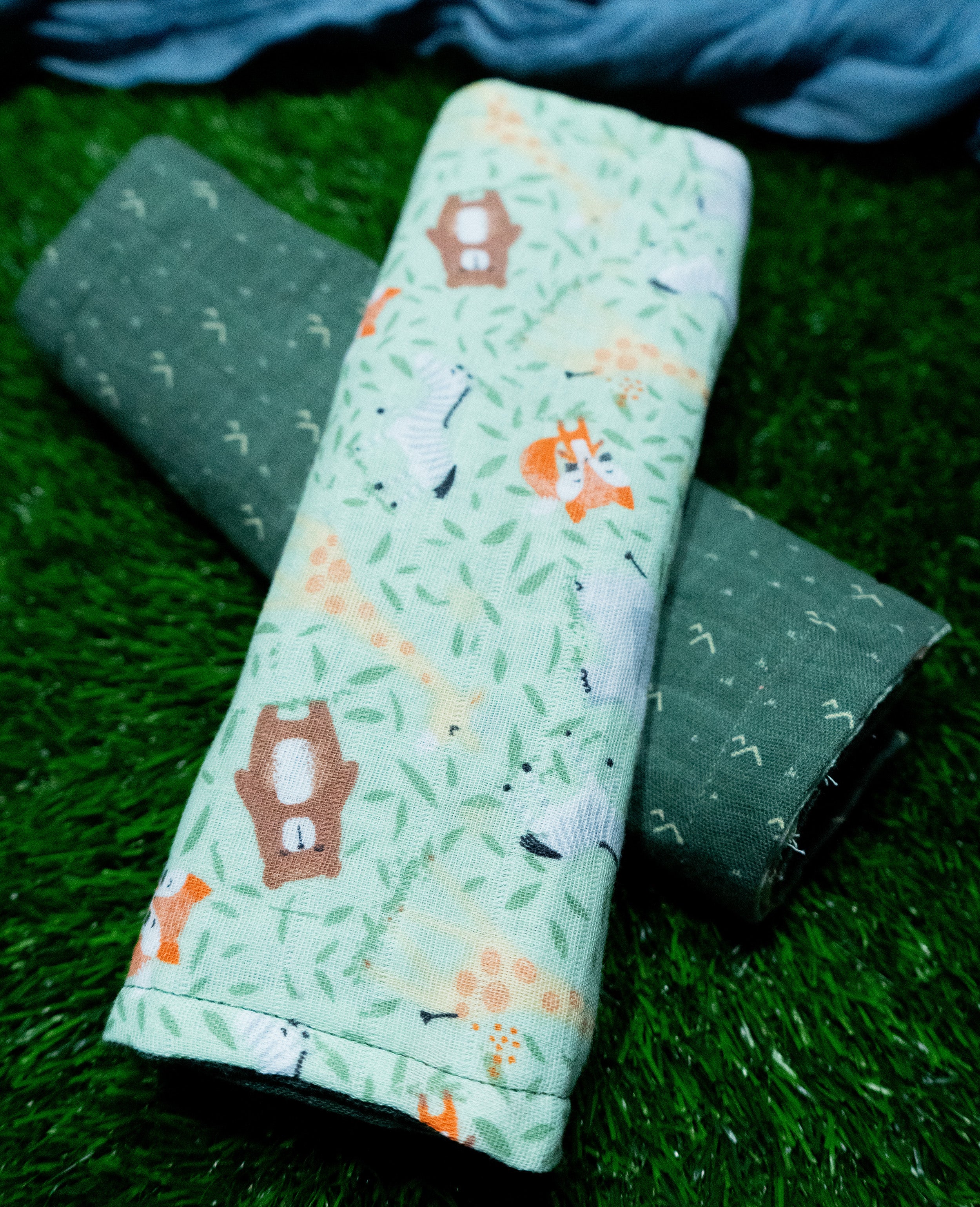 Muslin Burp Cloth Set | Wildwood Friends