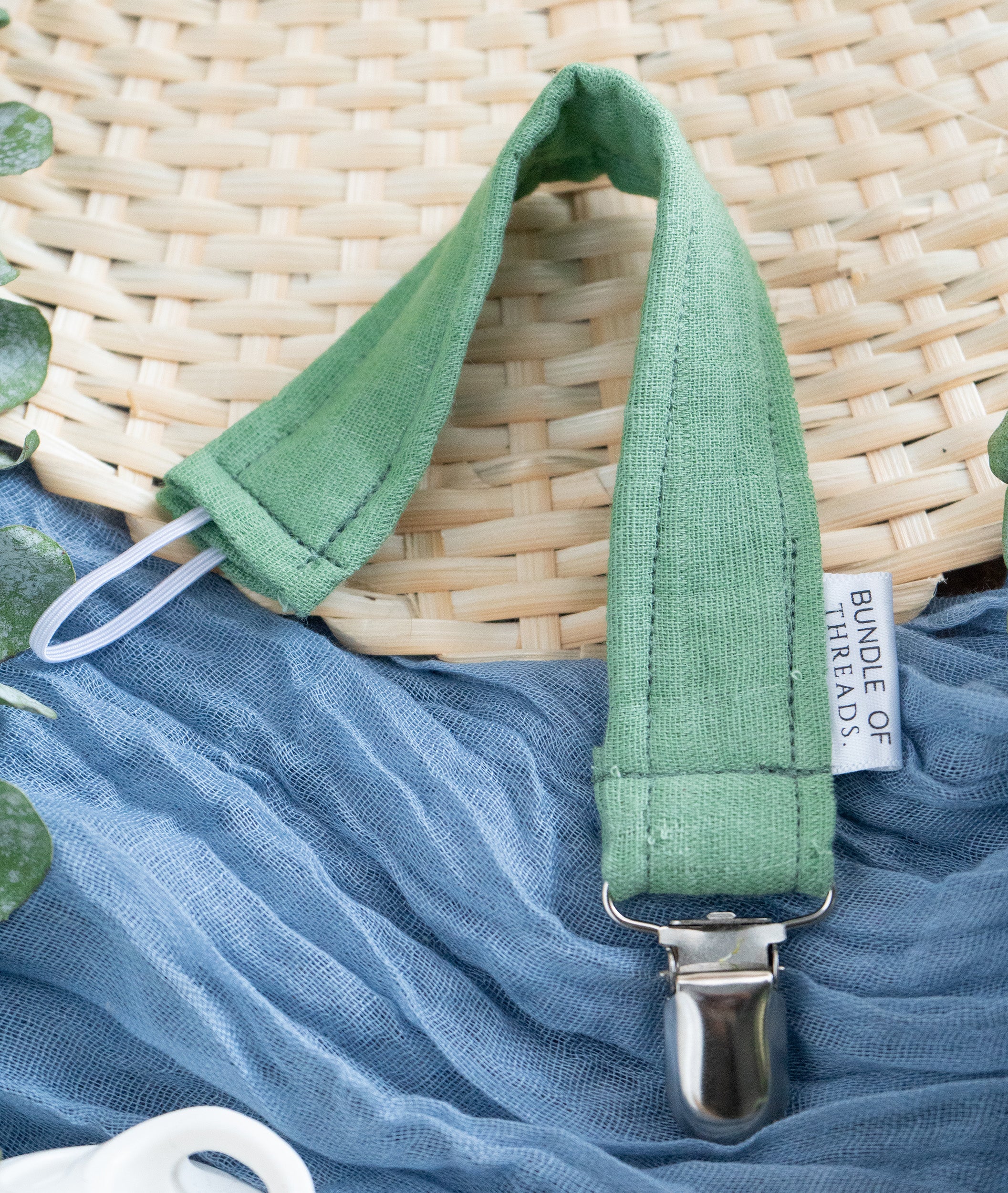 Pacifier Clip | Woodland Sage